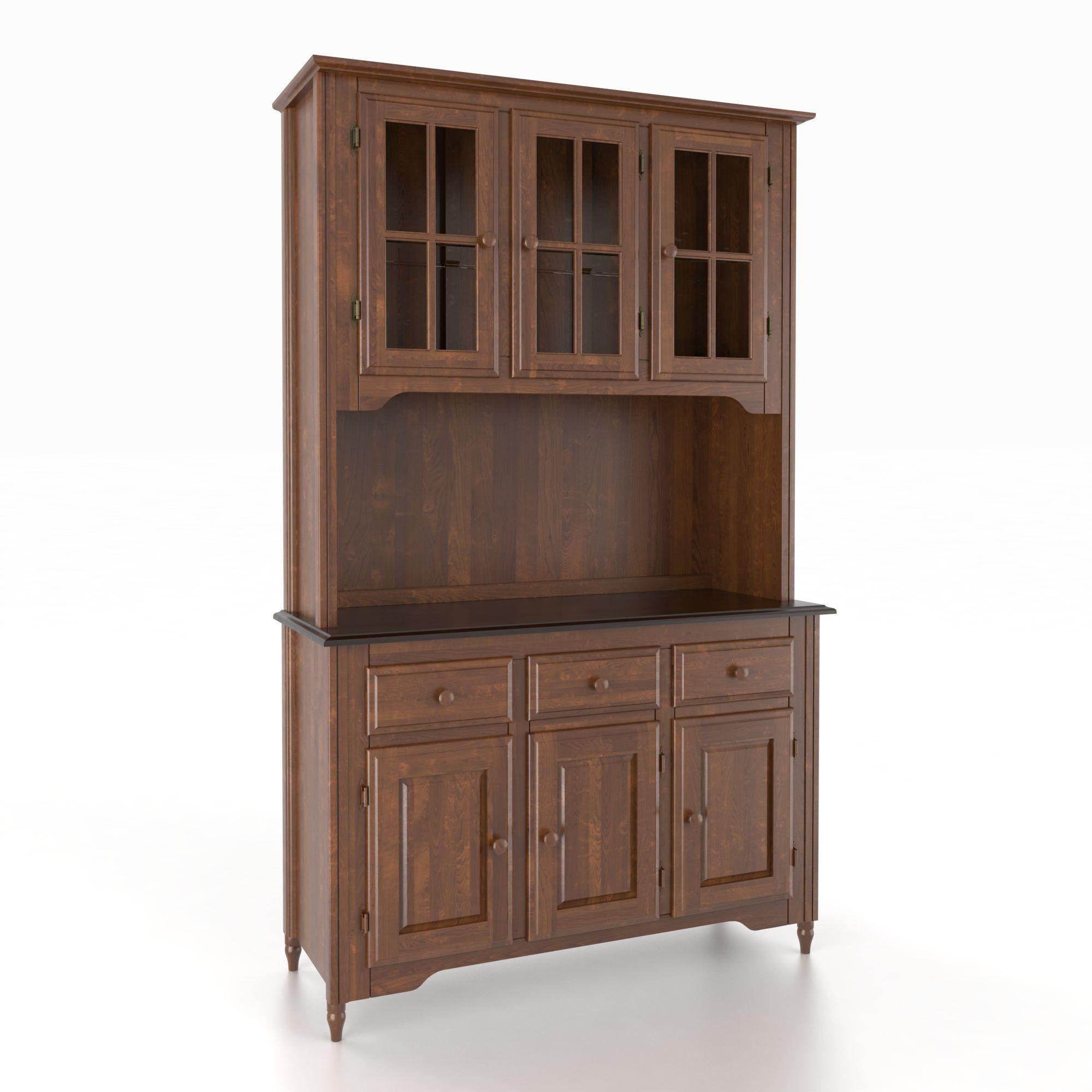 Canadel Custom Dining Customizable 48 Inch Buffet & Hutch John V